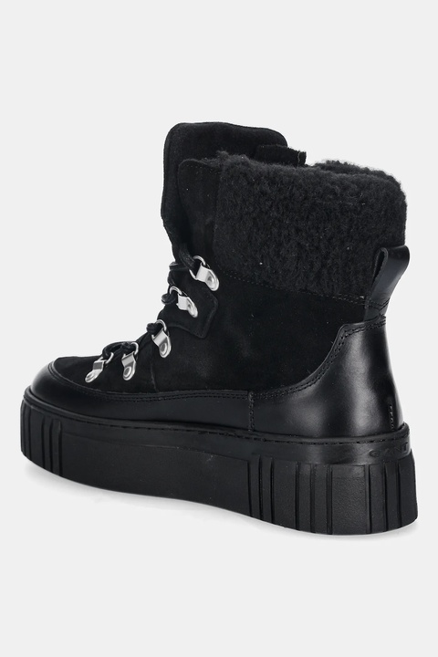 Gant śniegowce skórzane Snowmont kolor czarny 31543099 - zdjęcie produktu nr 2