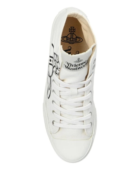 Vivienne Westwood orb-logo high-top pumps - White - zdjęcie produktu nr 2