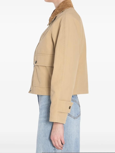 Burberry cropped jacket - Neutrals - zdjęcie produktu nr 2