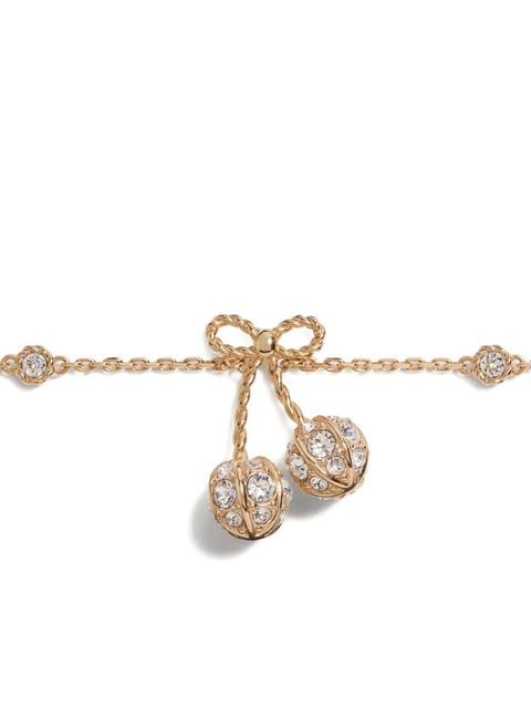 Valentino Garavani Cherrific Swarovski crystal-embellished bracelet - Gold - zdjęcie produktu nr 1