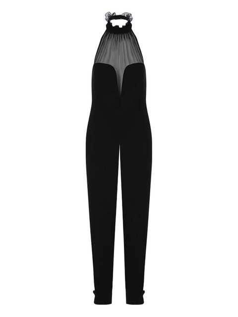 Saint Laurent halterneck jumpsuit - Black - zdjęcie produktu nr 1