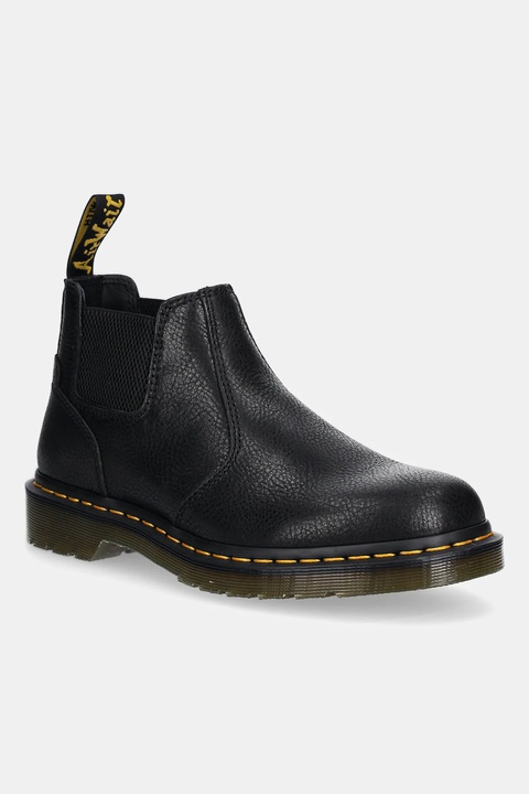Dr. Martens buty skórzane 2976 Lo Chelsea Boot kolor czarny DM40587001 - zdjęcie produktu nr 1