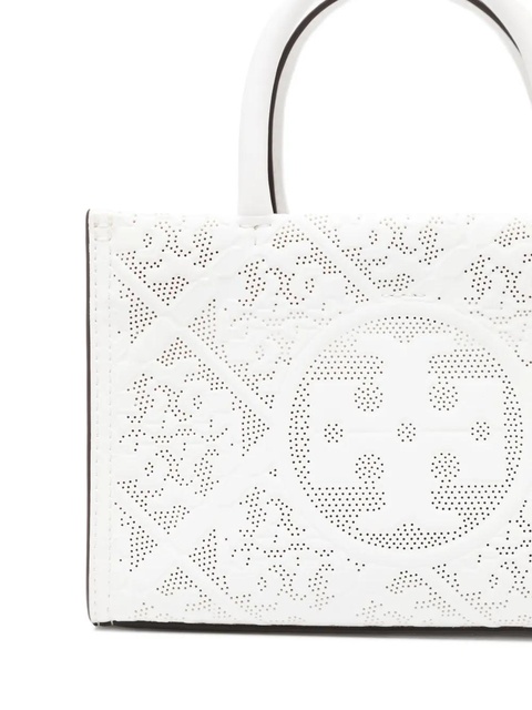 Tory Burch mini ella bio perforated tote bag - White - zdjęcie produktu nr 2