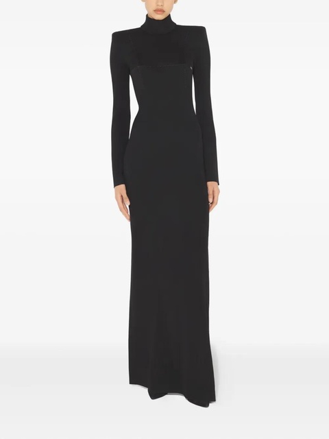 Jean Paul Gaultier long-sleeve cut-out back dress - Black - zdjęcie produktu nr 2