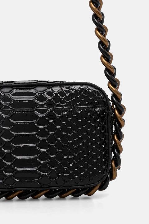 Kurt Geiger London torebka skórzana KENSINGTON kolor czarny 9321100719 - zdjęcie produktu nr 2