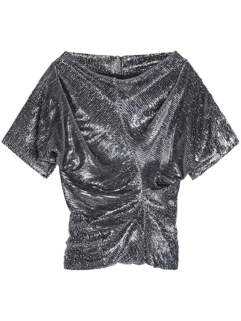 DRIES VAN NOTEN embellished top - Silver - zdjęcie produktu nr 1