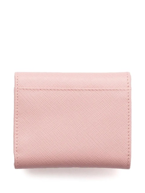 Prada Enamel Triangle logo wallet - Pink - zdjęcie produktu nr 2