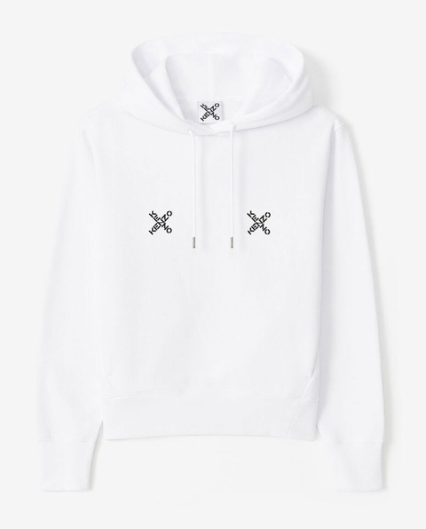 KENZO - Biała bluza z logo Sport - zdjęcie produktu nr 1