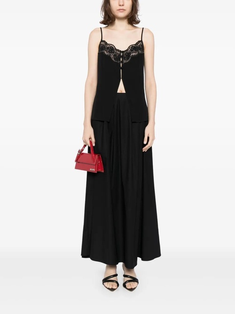 Reformation Lucy A-line skirt - Black - zdjęcie produktu nr 2