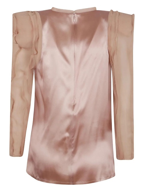 Balmain silk blouse - Neutrals - zdjęcie produktu nr 2