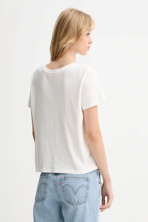 Levi's t-shirt bawełniany damski kolor biały A8804 - zdjęcie produktu nr 2