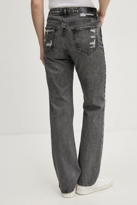 Karl Lagerfeld Jeans jeansy damskie high waist A1W10032 - zdjęcie produktu nr 1