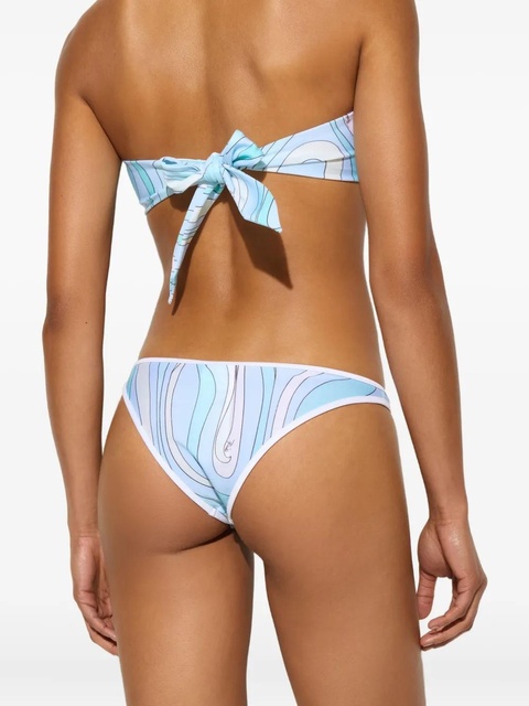 PUCCI marmo-print bikini bottoms - Blue - zdjęcie produktu nr 2