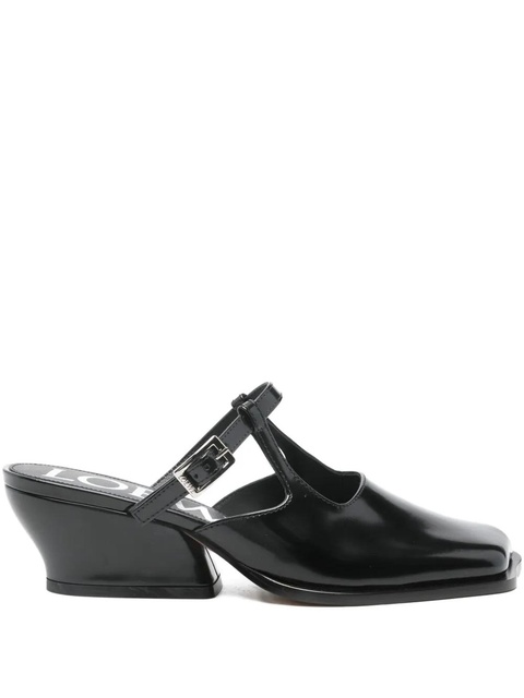 LOEWE 60mm Onda mules - Black - zdjęcie produktu nr 1