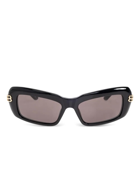 Balenciaga Eyewear rectangle-frame sunglasses - Black - zdjęcie produktu nr 1