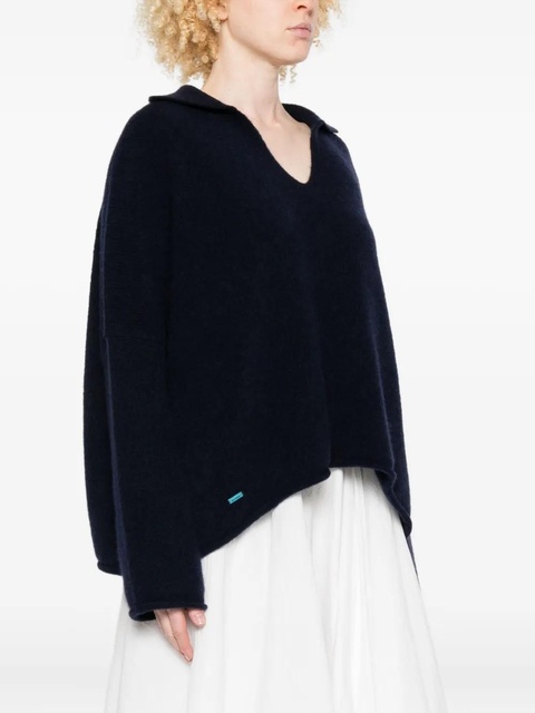 Alanui polo-neck sweater - Blue - zdjęcie produktu nr 2