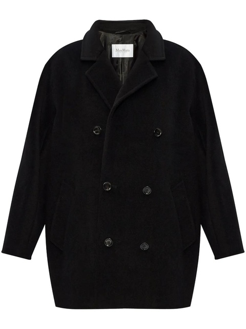 Max Mara Rebus double-breasted coat - Black - zdjęcie produktu nr 1