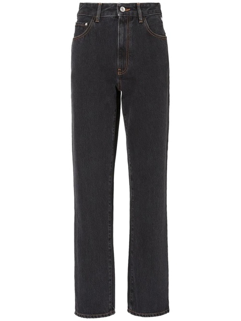 GCDS Choker rhinestone-embellished jeans - Black - zdjęcie produktu nr 1