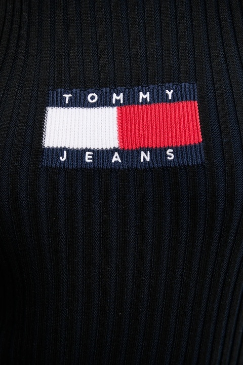 Tommy Jeans top kolor czarny DW0DW20975 - zdjęcie produktu nr 2