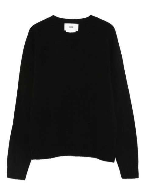 SOLOTRE round-neck sweater - Black - zdjęcie produktu nr 1