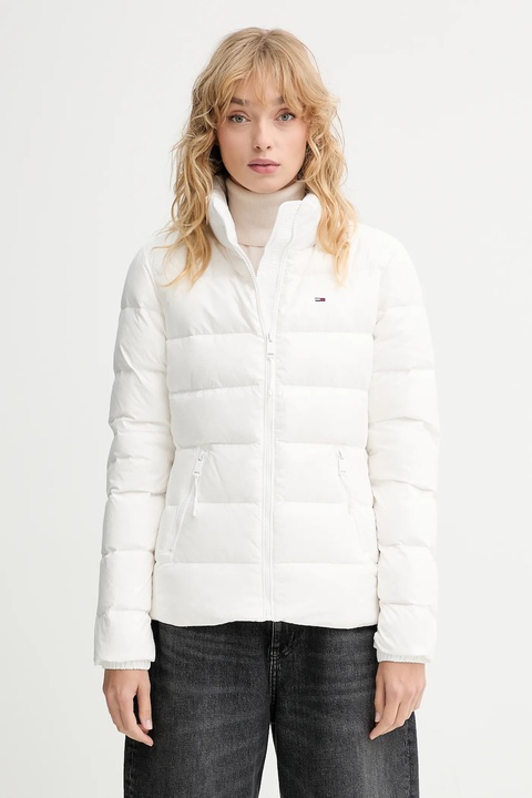Tommy Jeans kurtka puchowa kolor biały zimowa DW0DW21618 - zdjęcie produktu nr 1