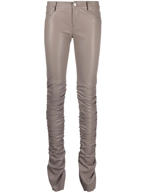 MISBHV Nirvana ruched skinny trousers - Grey - zdjęcie produktu nr 1