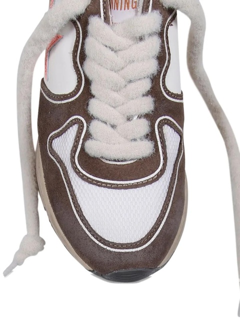 Golden Goose star-appliqué panelled sneakers - Brown - zdjęcie produktu nr 2