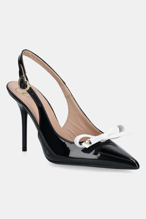 Love Moschino szpilki kolor czarny JA10069G1MIH100A - zdjęcie produktu nr 1