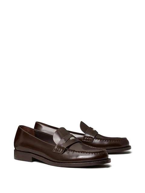 Tory Burch penny leather loafers - Brown - zdjęcie produktu nr 2