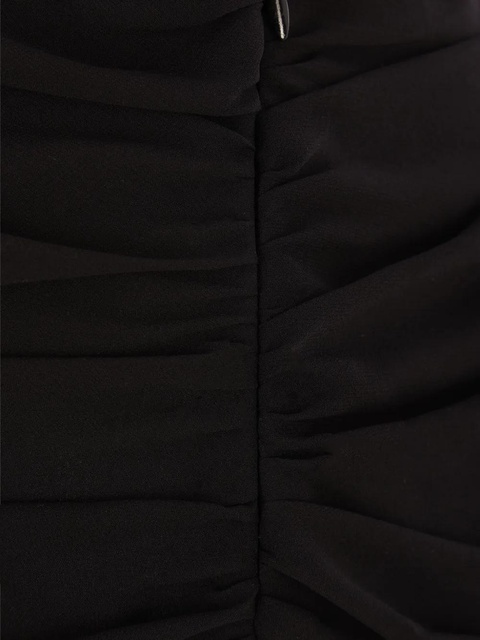 Blumarine Georgette gown - Black - zdjęcie produktu nr 2