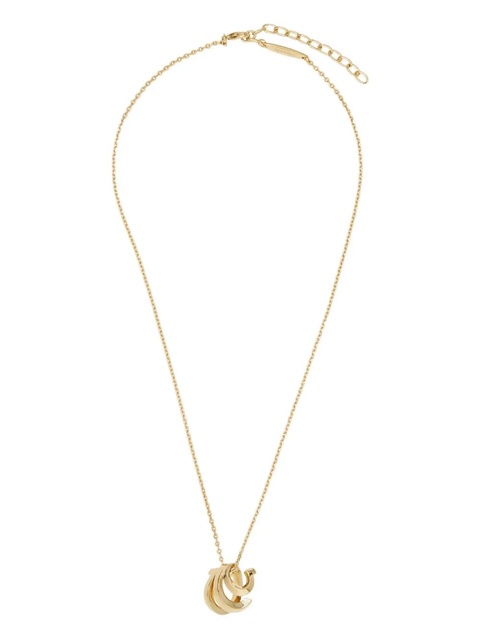 Ferragamo triple-gancini pendant necklace - Gold - zdjęcie produktu nr 1