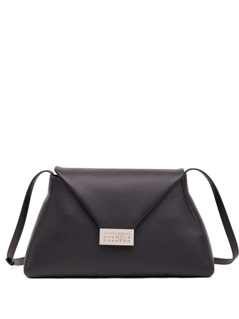 MM6 Maison Margiela leather shoulder bag - Black - zdjęcie produktu nr 1