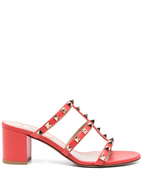 Valentino Garavani 60mm Rockstud sandals - Orange - zdjęcie produktu nr 1