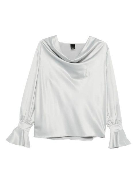 PINKO ruffled blouse - Silver - zdjęcie produktu nr 1