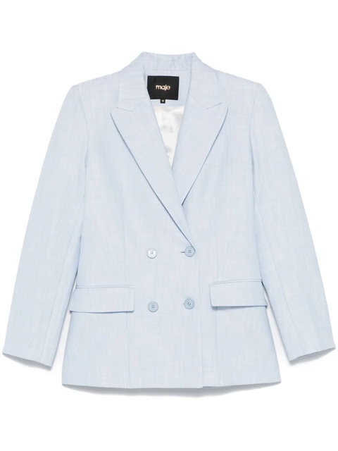 Maje double-breasted blazer - Blue - zdjęcie produktu nr 1