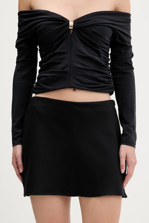 Hollister Co. spódnica kolor czarny mini ołówkowa KI343-5219-900 - zdjęcie produktu nr 2