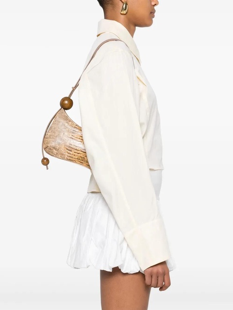 Jacquemus Le Bisou Perle shoulder bag - Brown - zdjęcie produktu nr 2