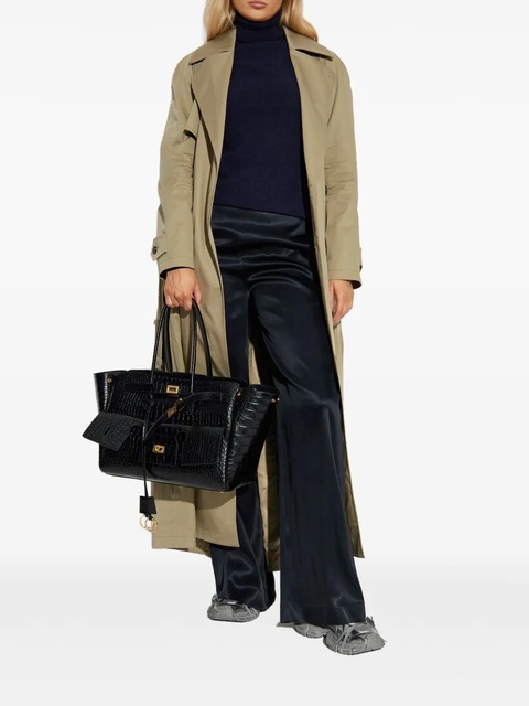 Balenciaga belted double-breasted trench coat - Neutrals - zdjęcie produktu nr 1