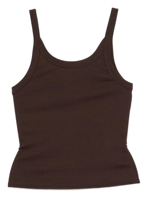 Reformation Calie tank top - Brown - zdjęcie produktu nr 1