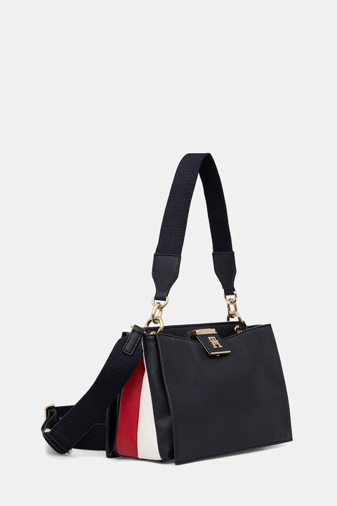 Tommy Hilfiger torebka kolor granatowy AW0AW17830 - zdjęcie produktu nr 2