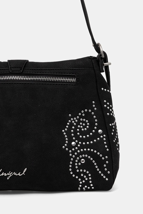 Desigual torebka POKER FACE POSADAS MI kolor czarny 25WAXPBH - zdjęcie produktu nr 2