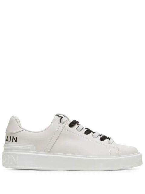 Balmain B-Court leather sneakers - White - zdjęcie produktu nr 1