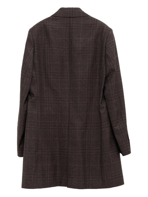 OUR LEGACY Queens check-pattern blazer - Brown - zdjęcie produktu nr 1