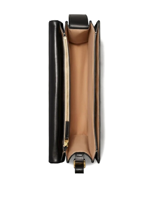 Tory Burch logo Charlie shoulder bag - Black - zdjęcie produktu nr 2