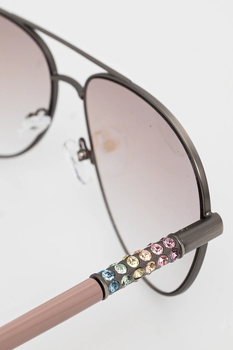 Kurt Geiger London okulary przeciwsłoneczne MAYFAIR damskie kolor srebrny 4040263999 - zdjęcie produktu nr 2