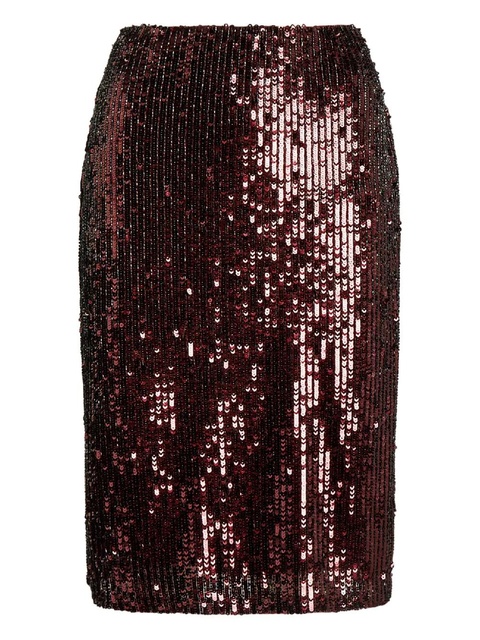 Lauren Ralph Lauren sequin mini pencil skirt - Purple - zdjęcie produktu nr 1