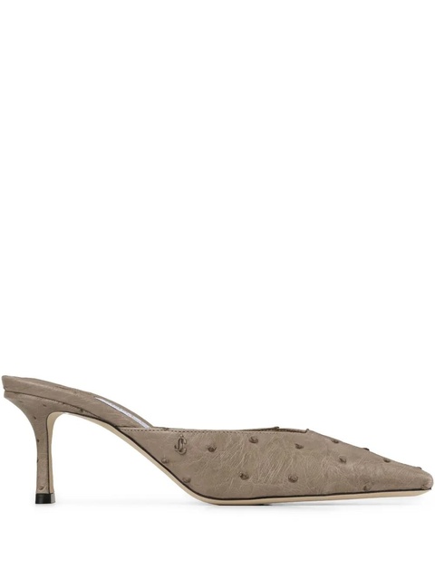 Jimmy Choo 65mm Vivi mules - Neutrals - zdjęcie produktu nr 1