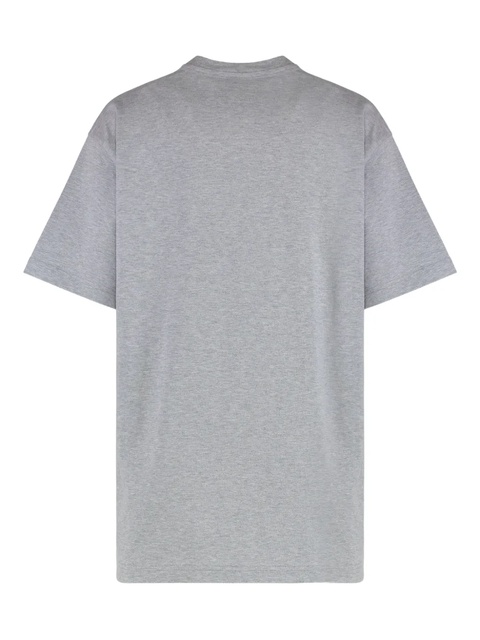 Gucci crew-neck logo T-shirt - Grey - zdjęcie produktu nr 2