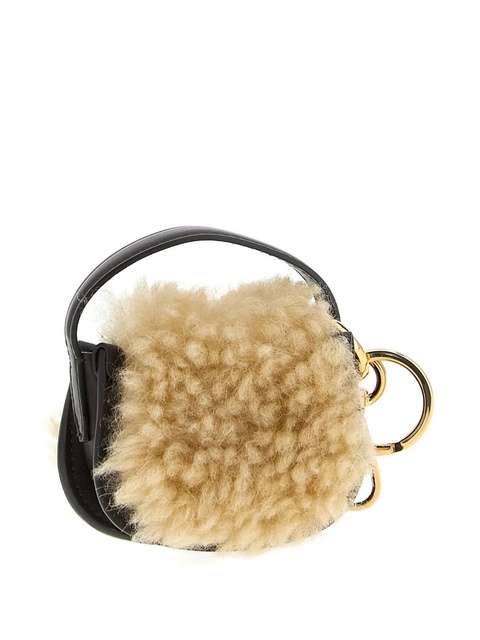 ETRO leather bag charm - Brown - zdjęcie produktu nr 2