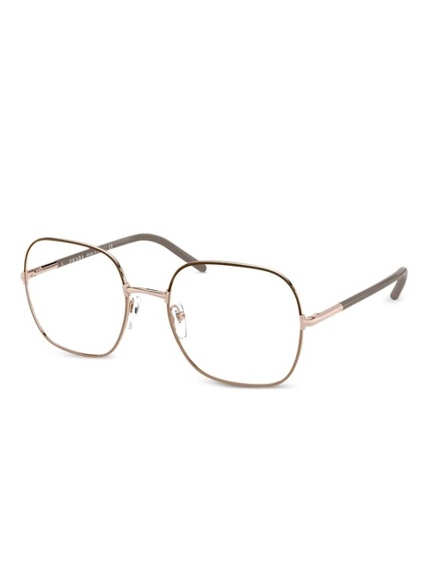 Prada Eyewear square-frame glasses - Gold - zdjęcie produktu nr 1